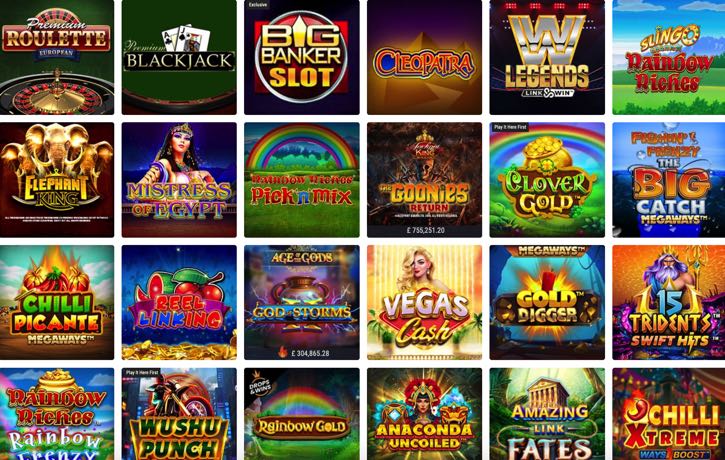 Ladbrokes casino games