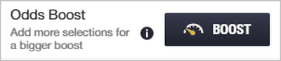 Ladbrokes Odds Boost Button