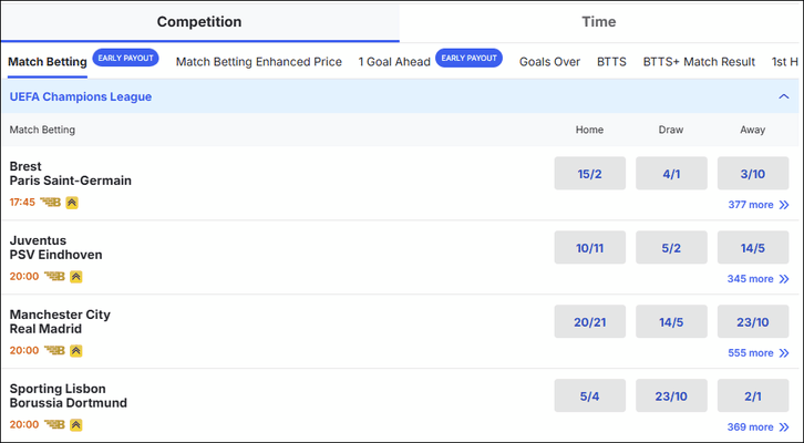 BoyleSports Football Match Betting